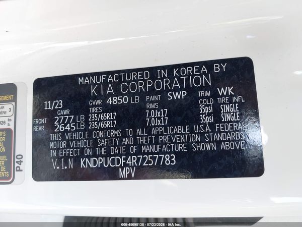 2024 KIA SPORTAGE LX
