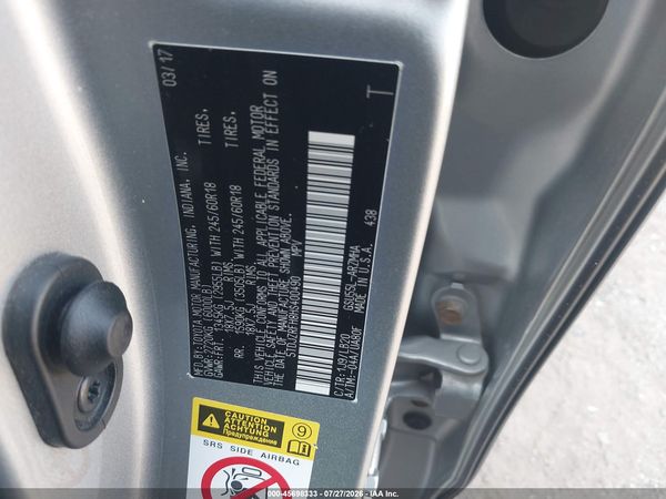 2017 TOYOTA HIGHLANDER XLE