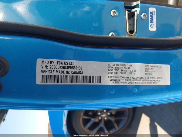 2023 DODGE CHARGER GT