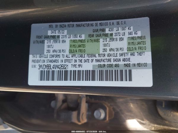 2022 MAZDA CX-30 SELECT