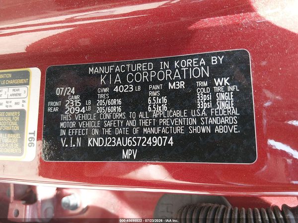 2025 KIA SOUL LX