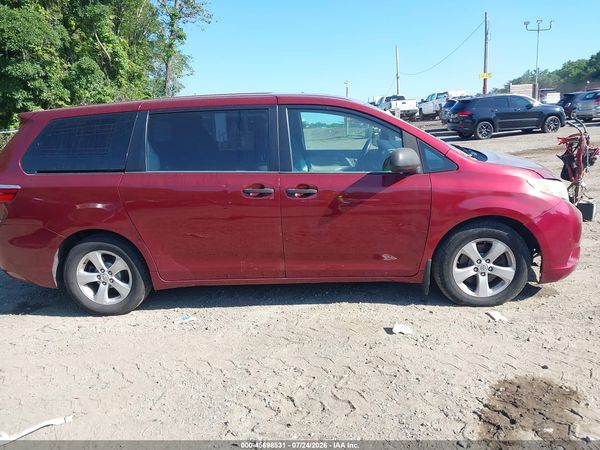 2015 TOYOTA SIENNA L 7 PASSENGER