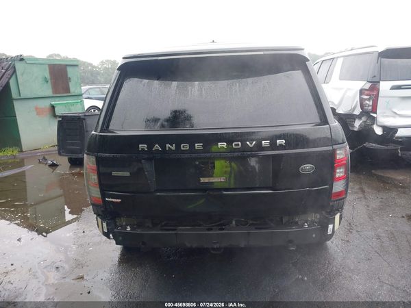 2015 LAND ROVER RANGE ROVER 5.0L V8 SUPERCHARGED