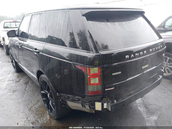 2015 LAND ROVER RANGE ROVER 5.0L V8 SUPERCHARGED