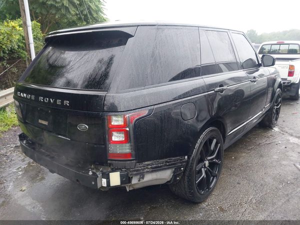 2015 LAND ROVER RANGE ROVER 5.0L V8 SUPERCHARGED