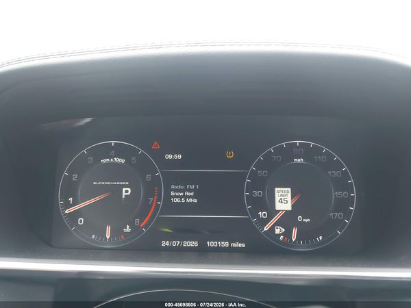 2015 LAND ROVER RANGE ROVER 5.0L V8 SUPERCHARGED