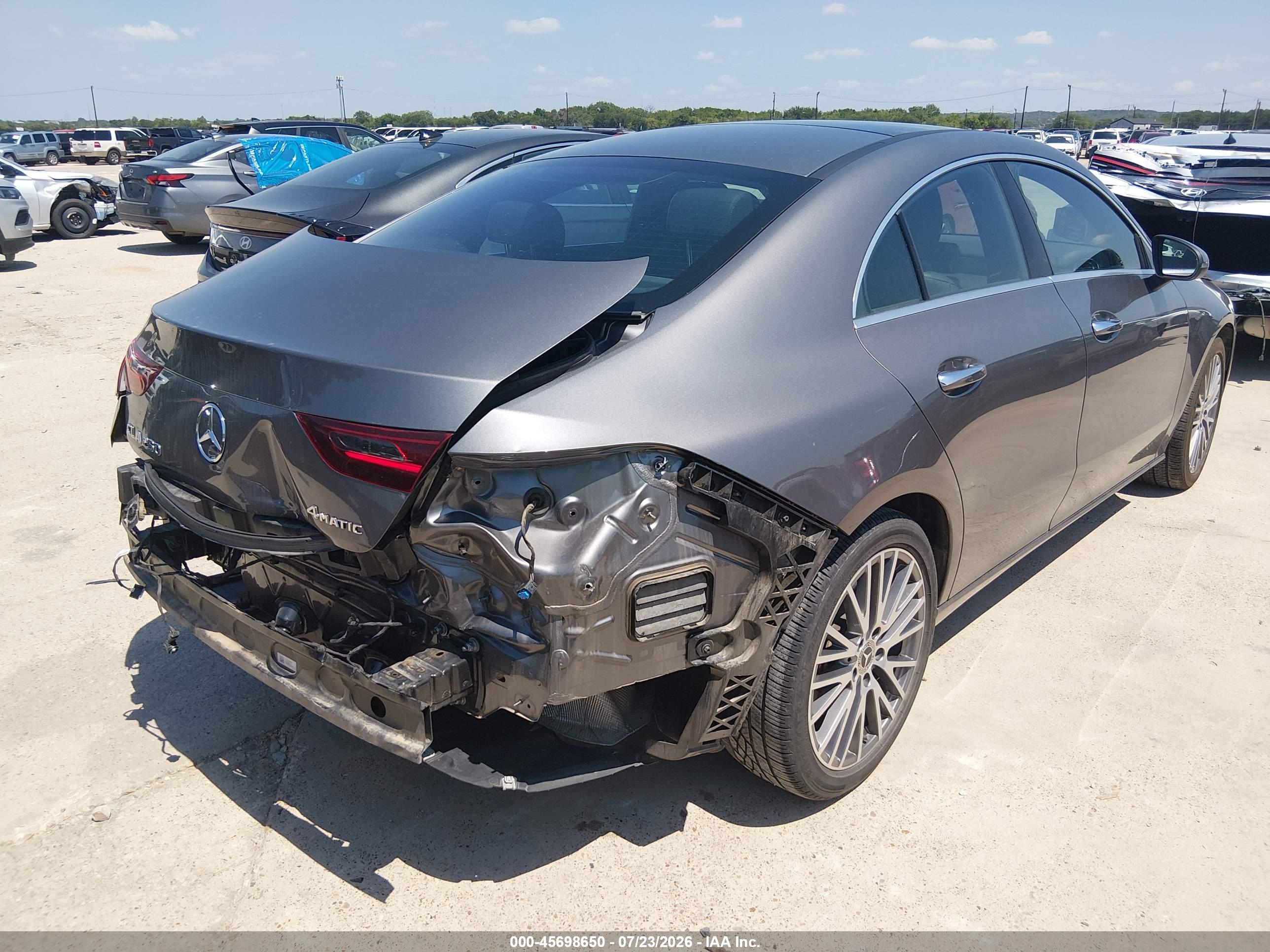 2025 MERCEDES-BENZ CLA 250 COUPE 4MATIC