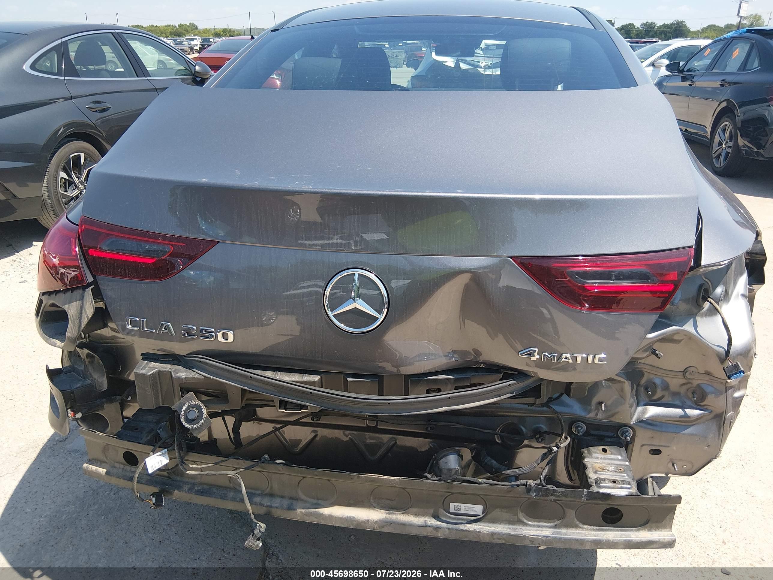 2025 MERCEDES-BENZ CLA 250 COUPE 4MATIC