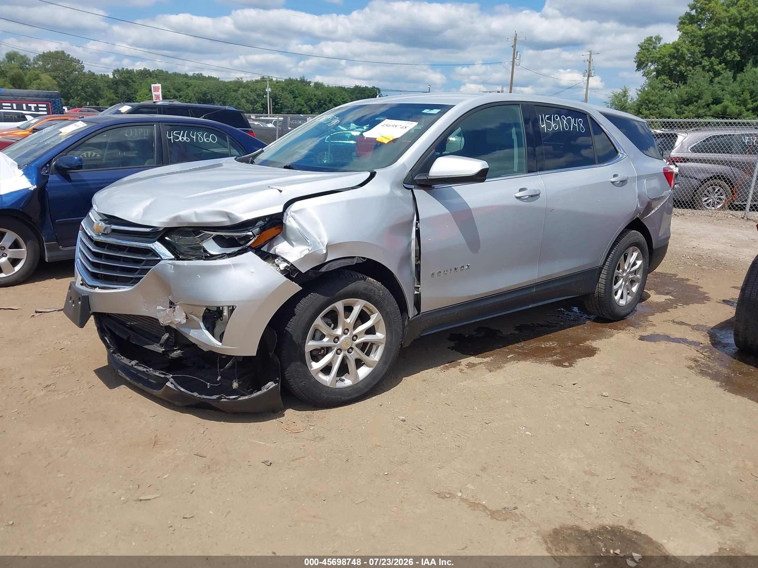 2020 CHEVROLET EQUINOX AWD LT 1.5L TURBO — I2