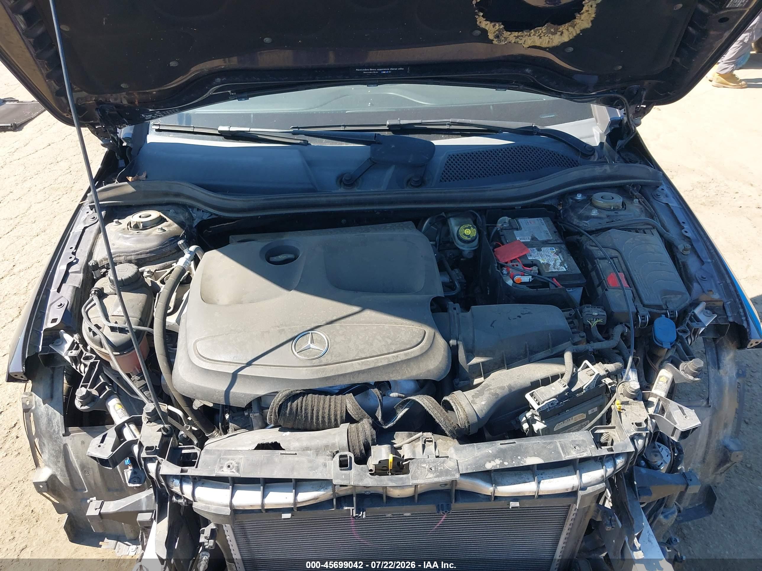 2016 MERCEDES-BENZ CLA 250 4MATIC