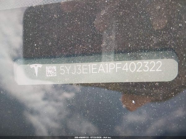 2023 TESLA MODEL 3 REAR-WHEEL DRIVE