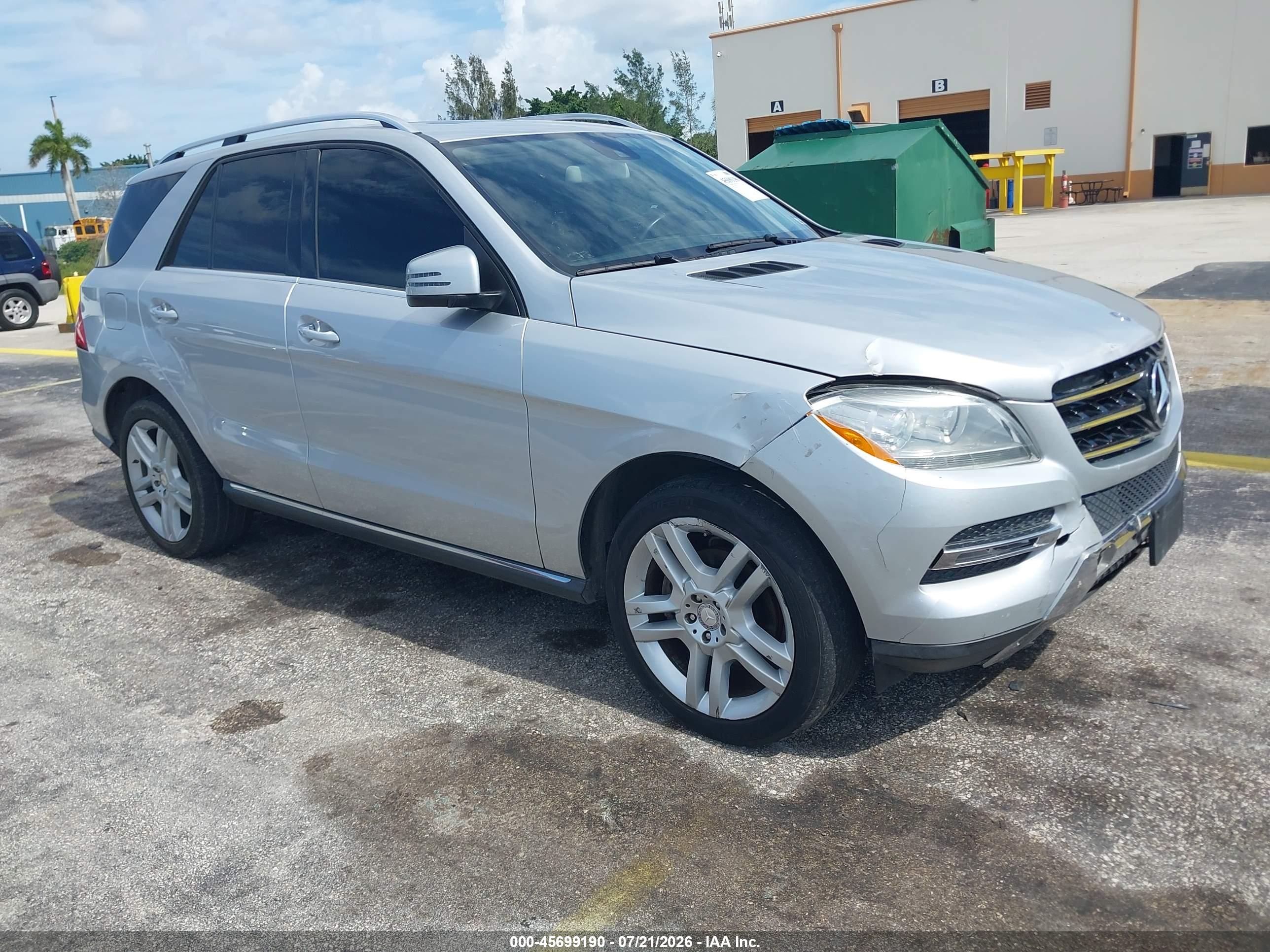 2014 MERCEDES-BENZ ML 350 ML350