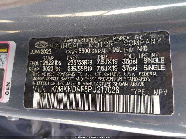 2023 HYUNDAI IONIQ 5 SEL