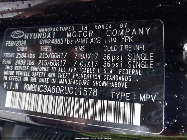 2024 HYUNDAI KONA ELECTRIC SEL