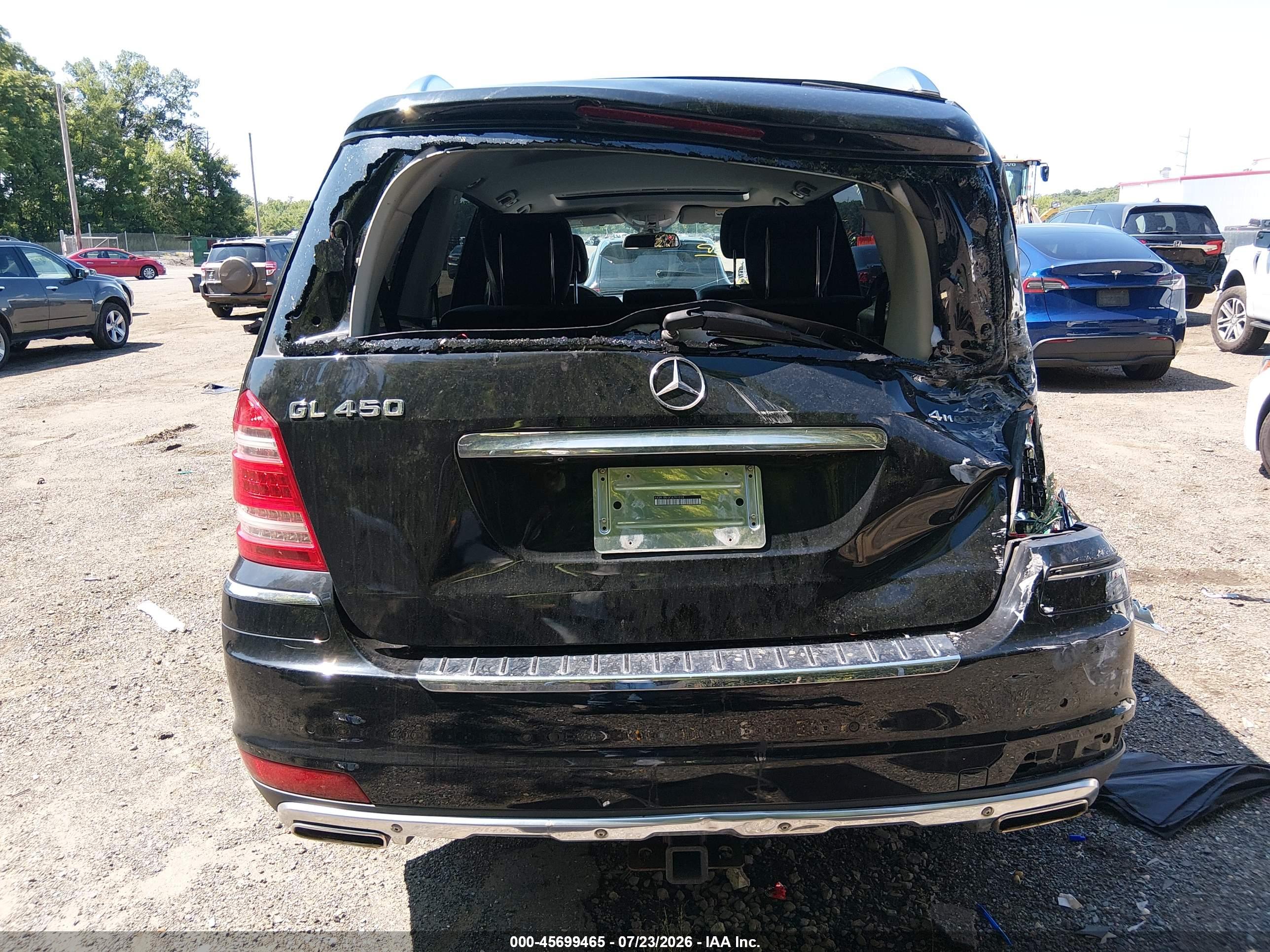 2012 MERCEDES-BENZ GL 450 4MATIC