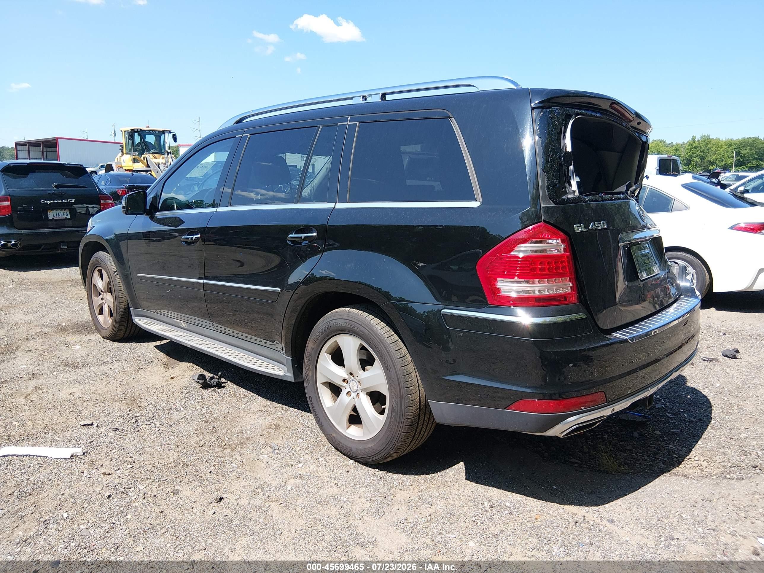 2012 MERCEDES-BENZ GL 450 4MATIC
