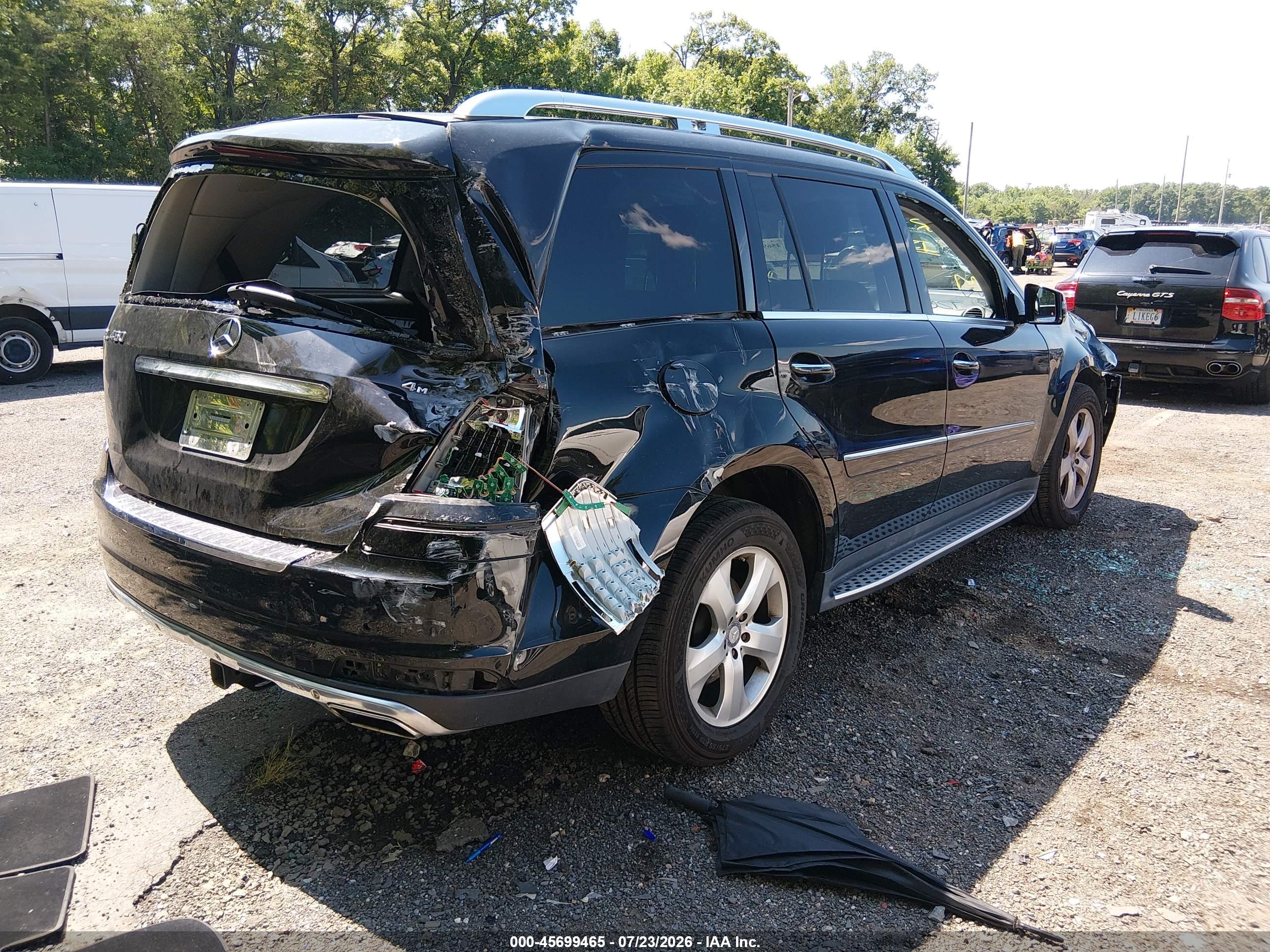 2012 MERCEDES-BENZ GL 450 4MATIC