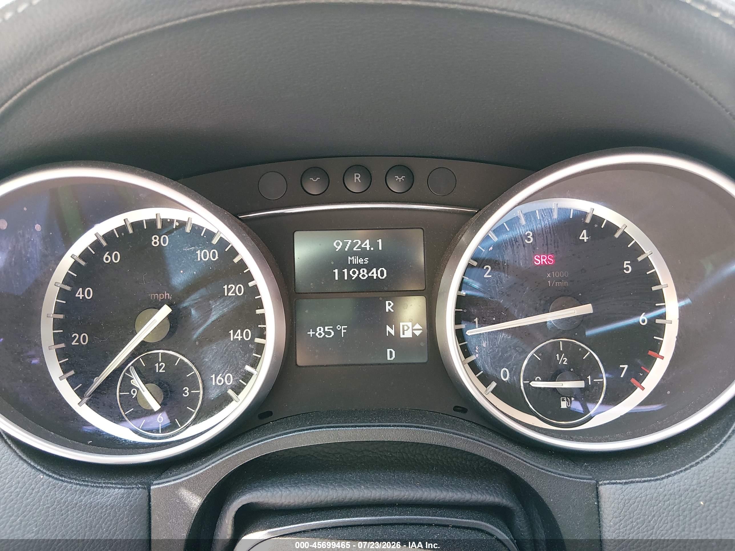 2012 MERCEDES-BENZ GL 450 4MATIC