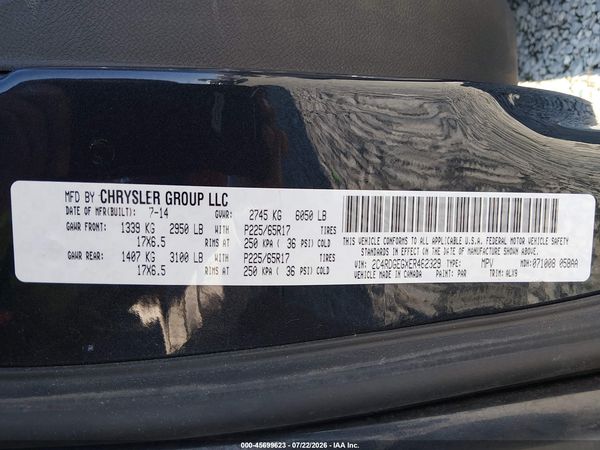 2014 DODGE GRAND CARAVAN R/T