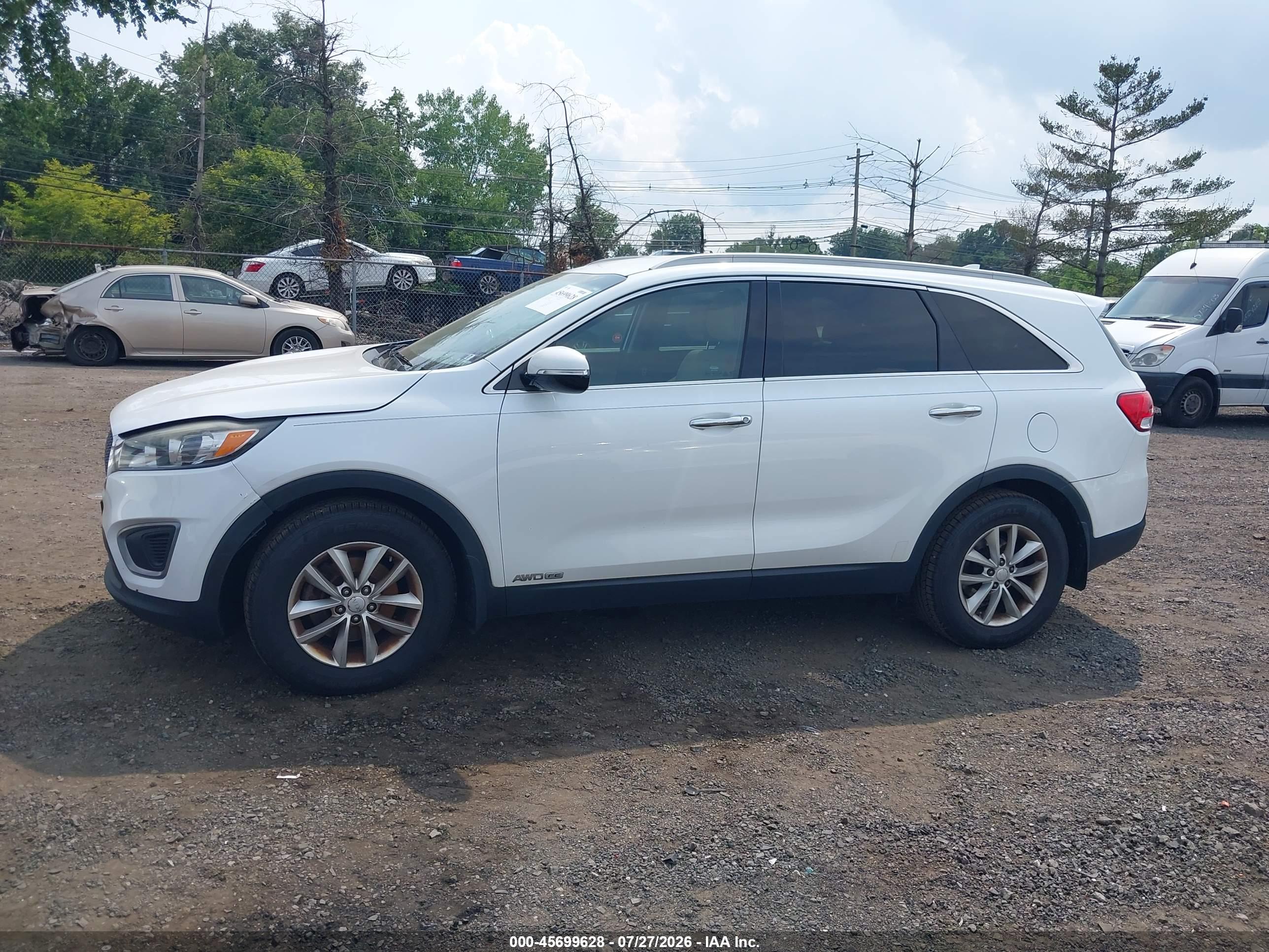 2016 KIA SORENTO 3.3L LX