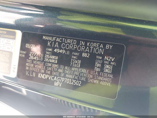 2023 KIA SPORTAGE HYBRID EX