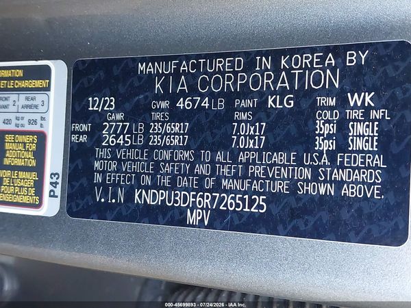 2024 KIA SPORTAGE LX