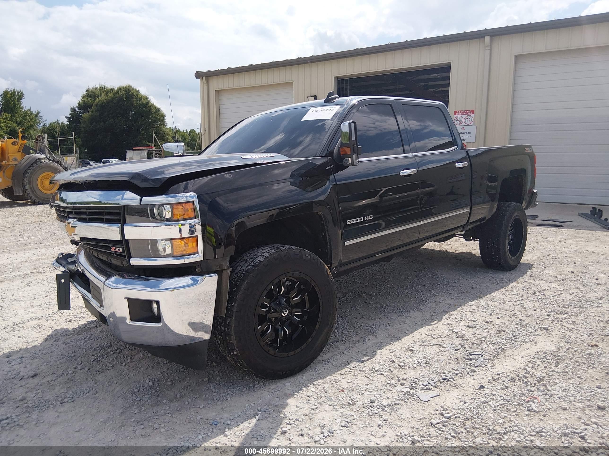 2016 CHEVROLET SILVERADO 2500HD LTZ — I2