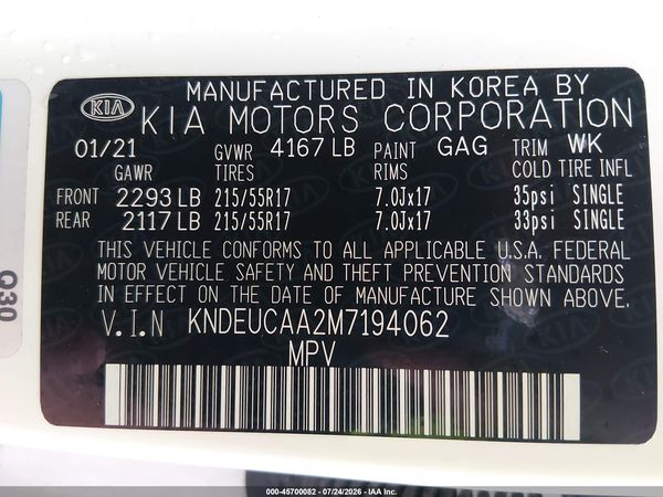 2021 KIA SELTOS S