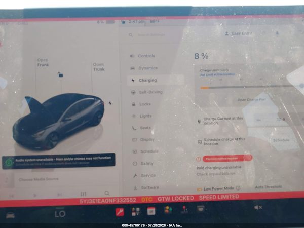 2022 TESLA MODEL 3 REAR-WHEEL DRIVE
