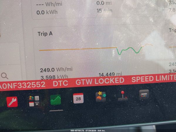 2022 TESLA MODEL 3 REAR-WHEEL DRIVE