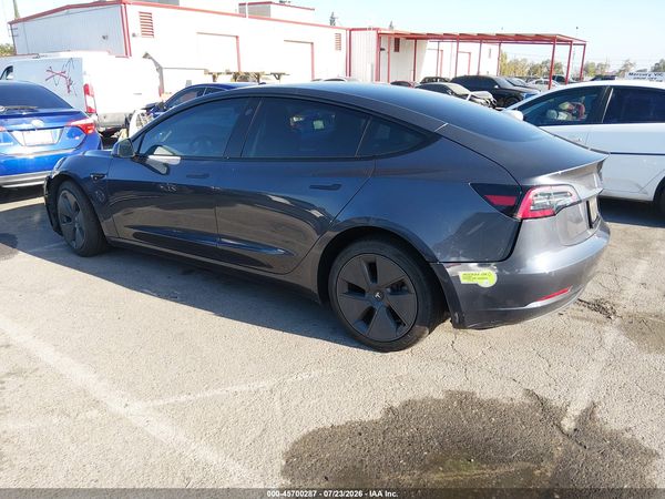 2022 TESLA MODEL 3 REAR-WHEEL DRIVE