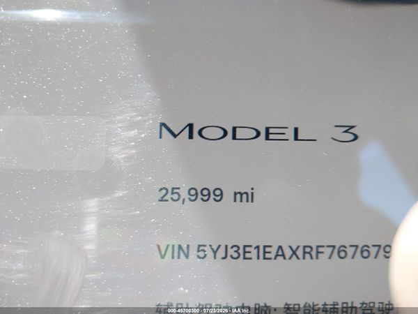 2024 TESLA MODEL 3 — I118