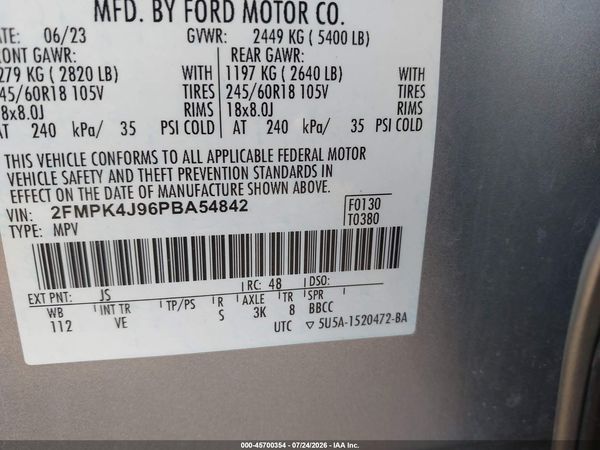 2023 FORD EDGE SEL