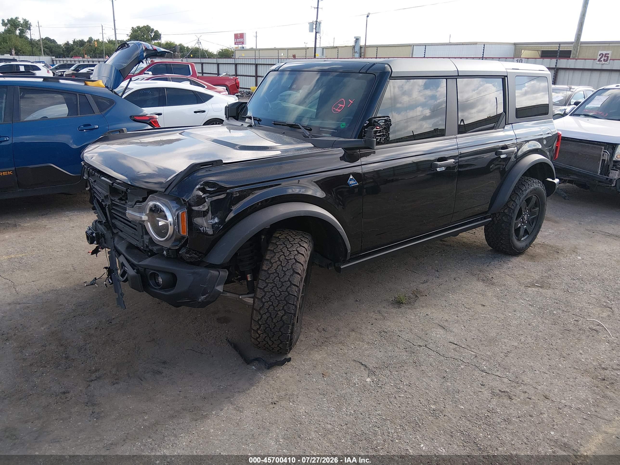 2024 FORD BRONCO BLACK DIAMOND — I2