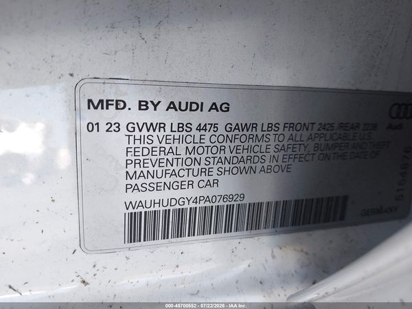 2023 AUDI A3