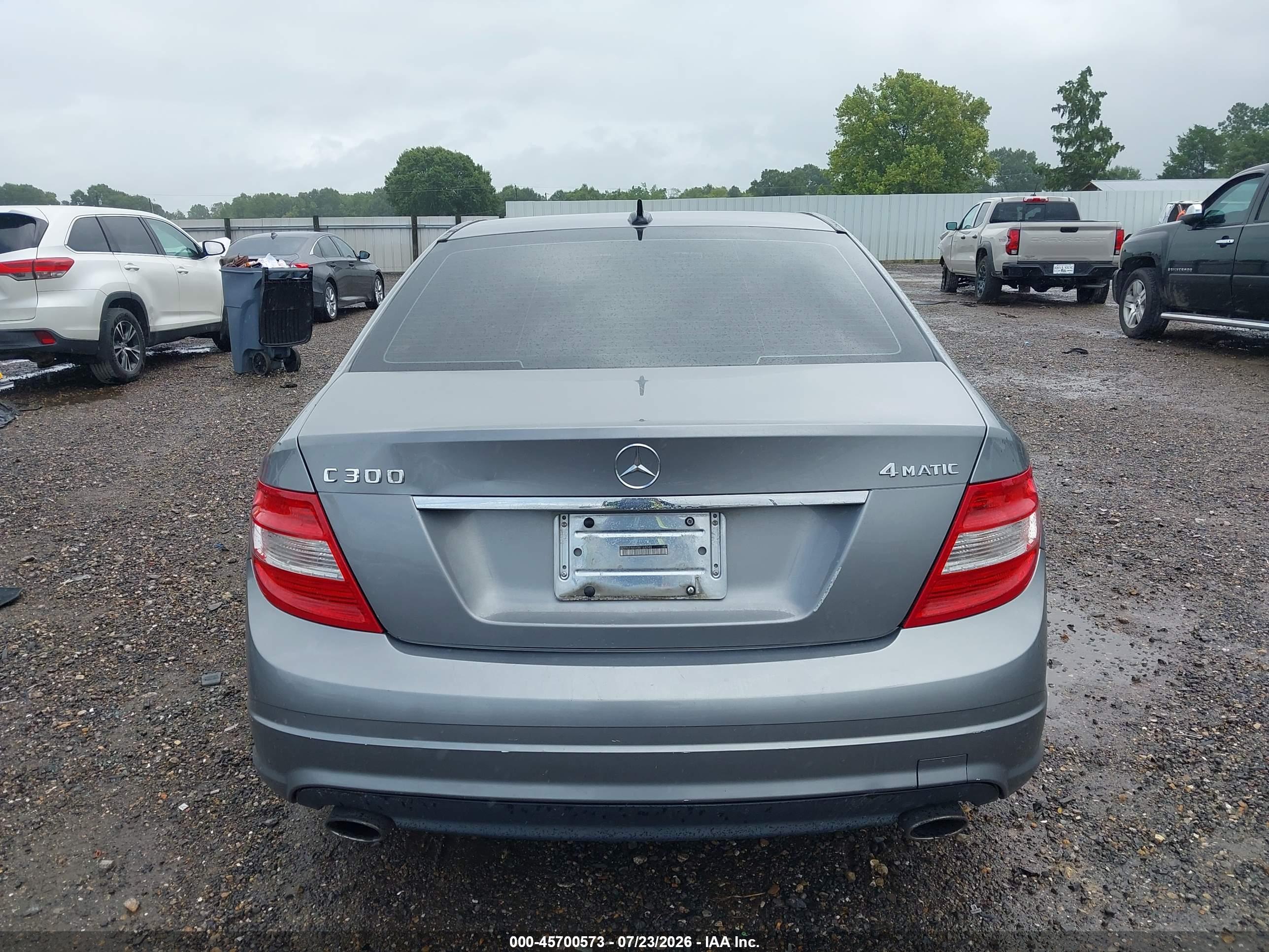2011 MERCEDES-BENZ C 300 C300 4-MATIC