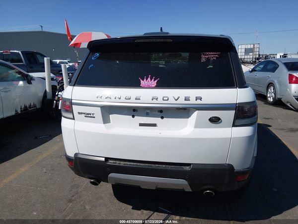 2016 LAND ROVER RANGE ROVER SPORT 3.0L V6 SUPERCHARGED HSE