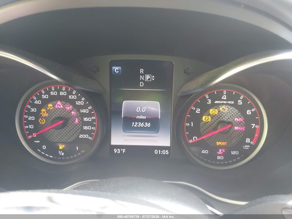 2015 MERCEDES-BENZ C 63 AMG S