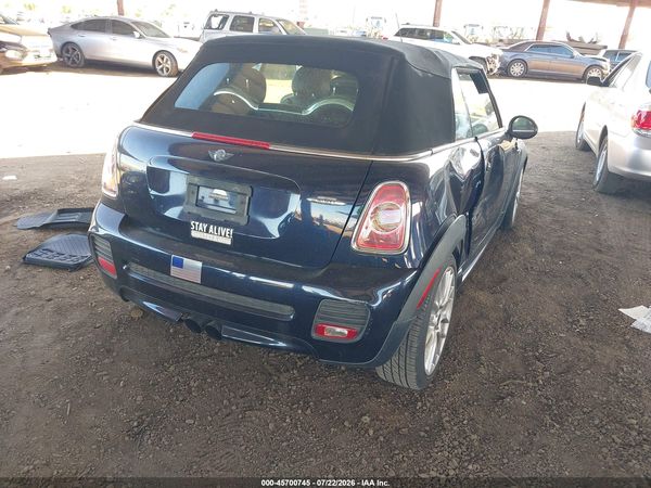 2013 MINI CONVERTIBLE JOHN COOPER WORKS