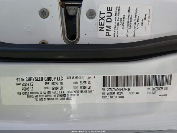 2013 CHRYSLER 300 MOTOWN