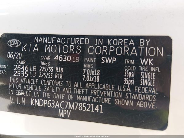 2021 KIA SPORTAGE S