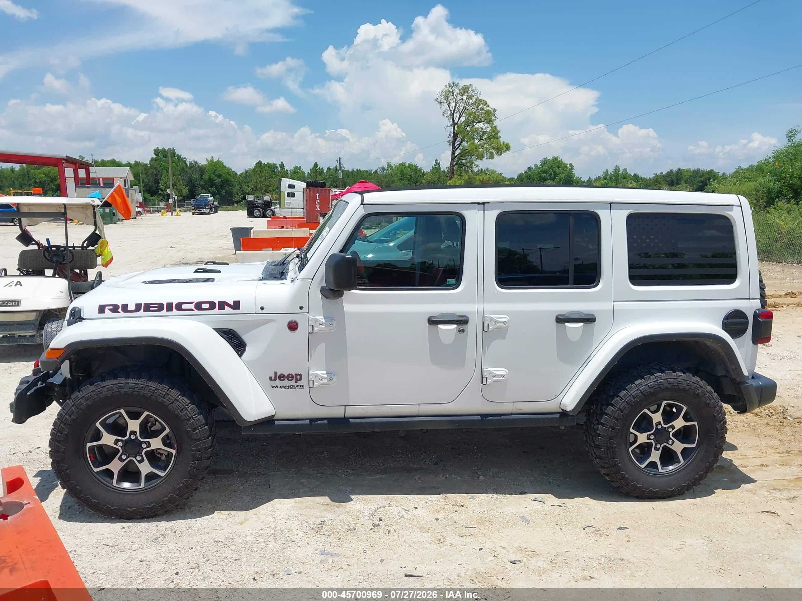2021 JEEP WRANGLER UNLIMITED RUBICON 4X4