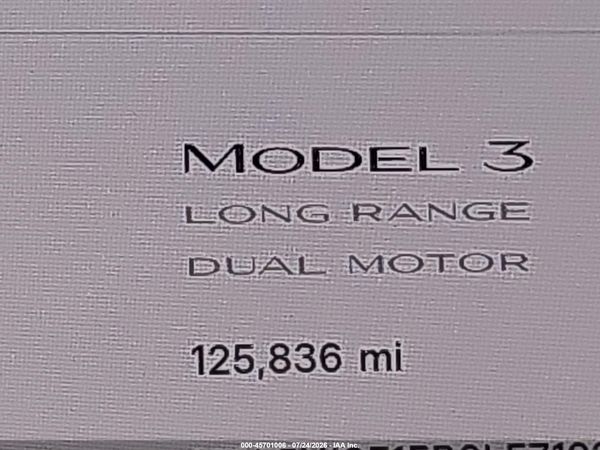2020 TESLA MODEL 3