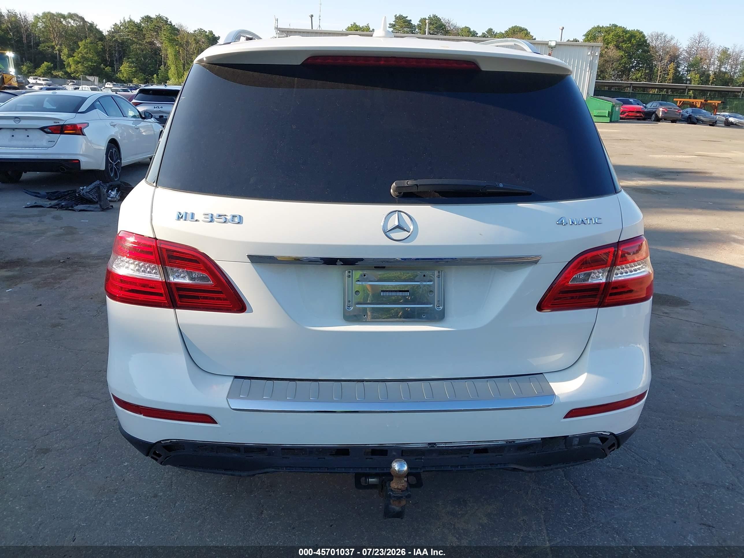 2015 MERCEDES-BENZ ML 350 4MATIC
