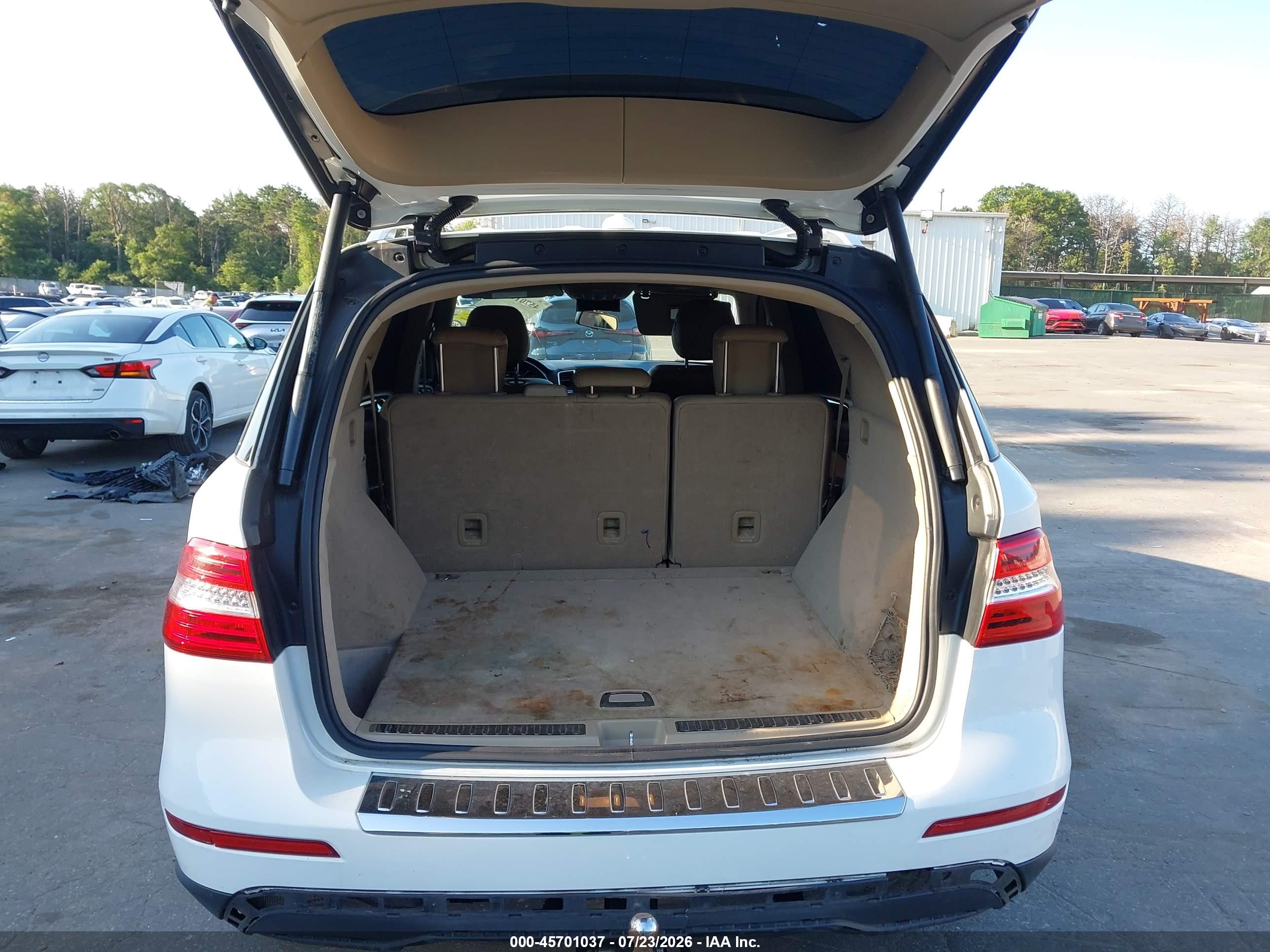 2015 MERCEDES-BENZ ML 350 4MATIC