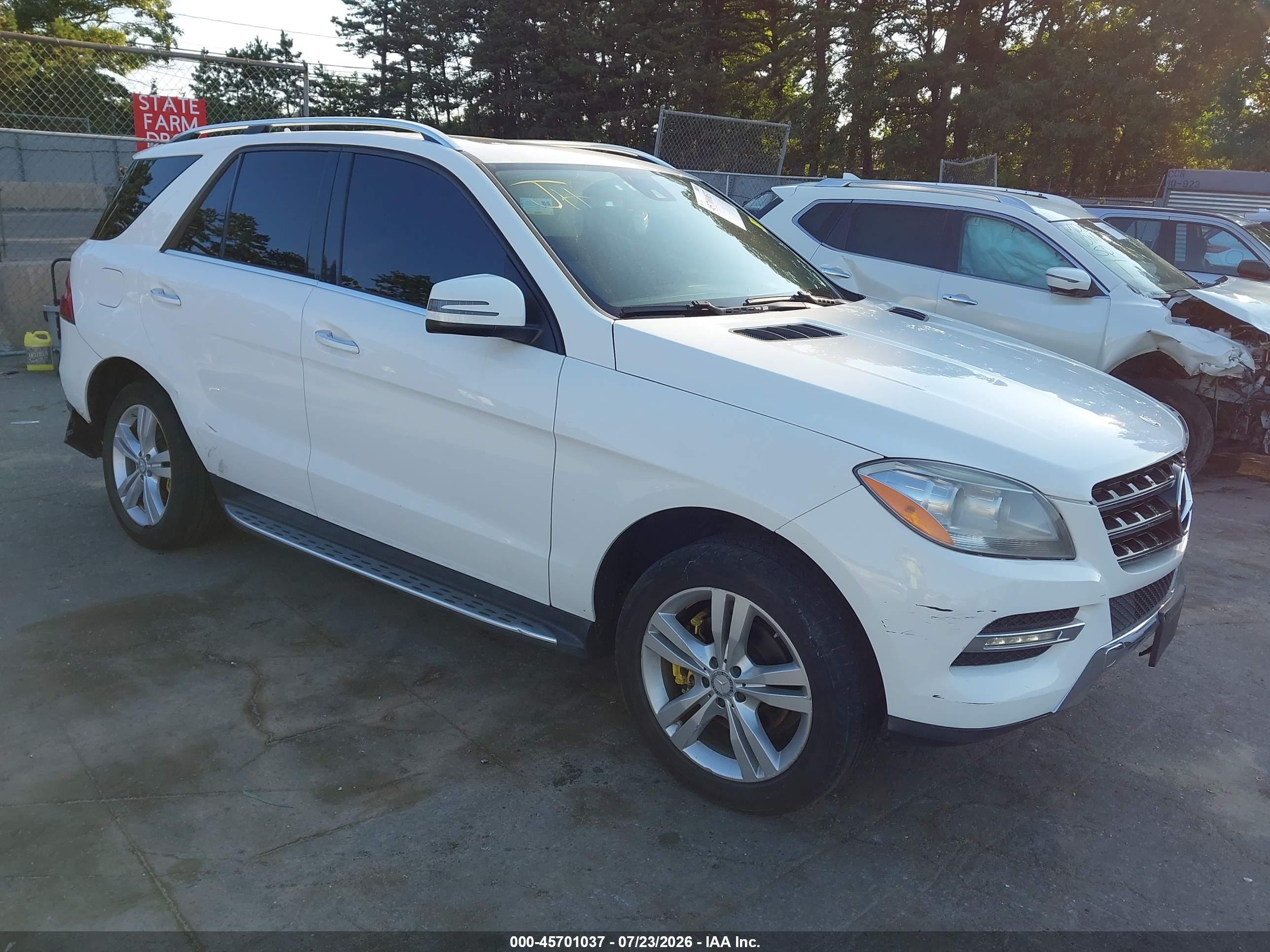 2015 MERCEDES-BENZ ML 350 4MATIC