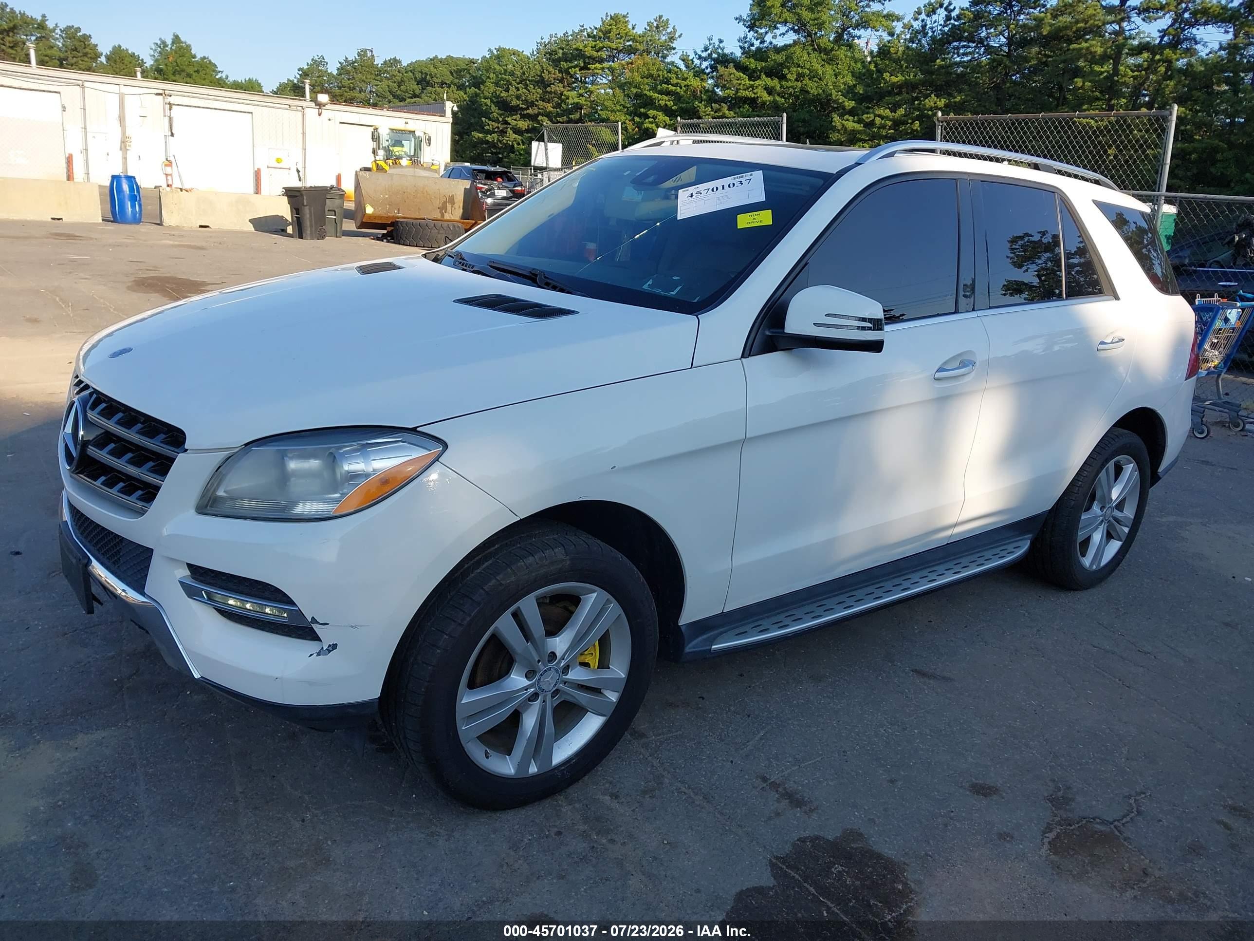 2015 MERCEDES-BENZ ML 350 4MATIC