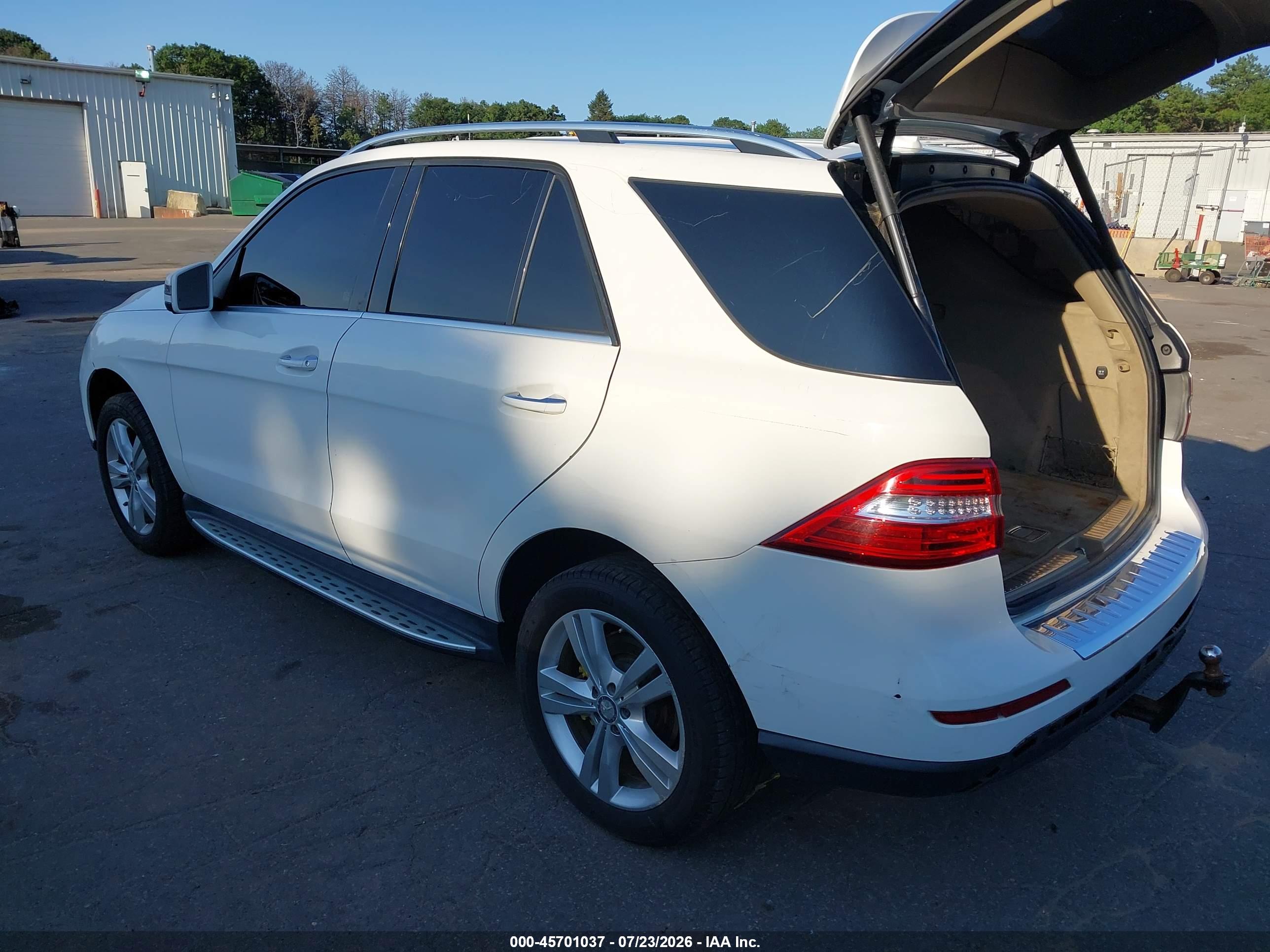 2015 MERCEDES-BENZ ML 350 4MATIC