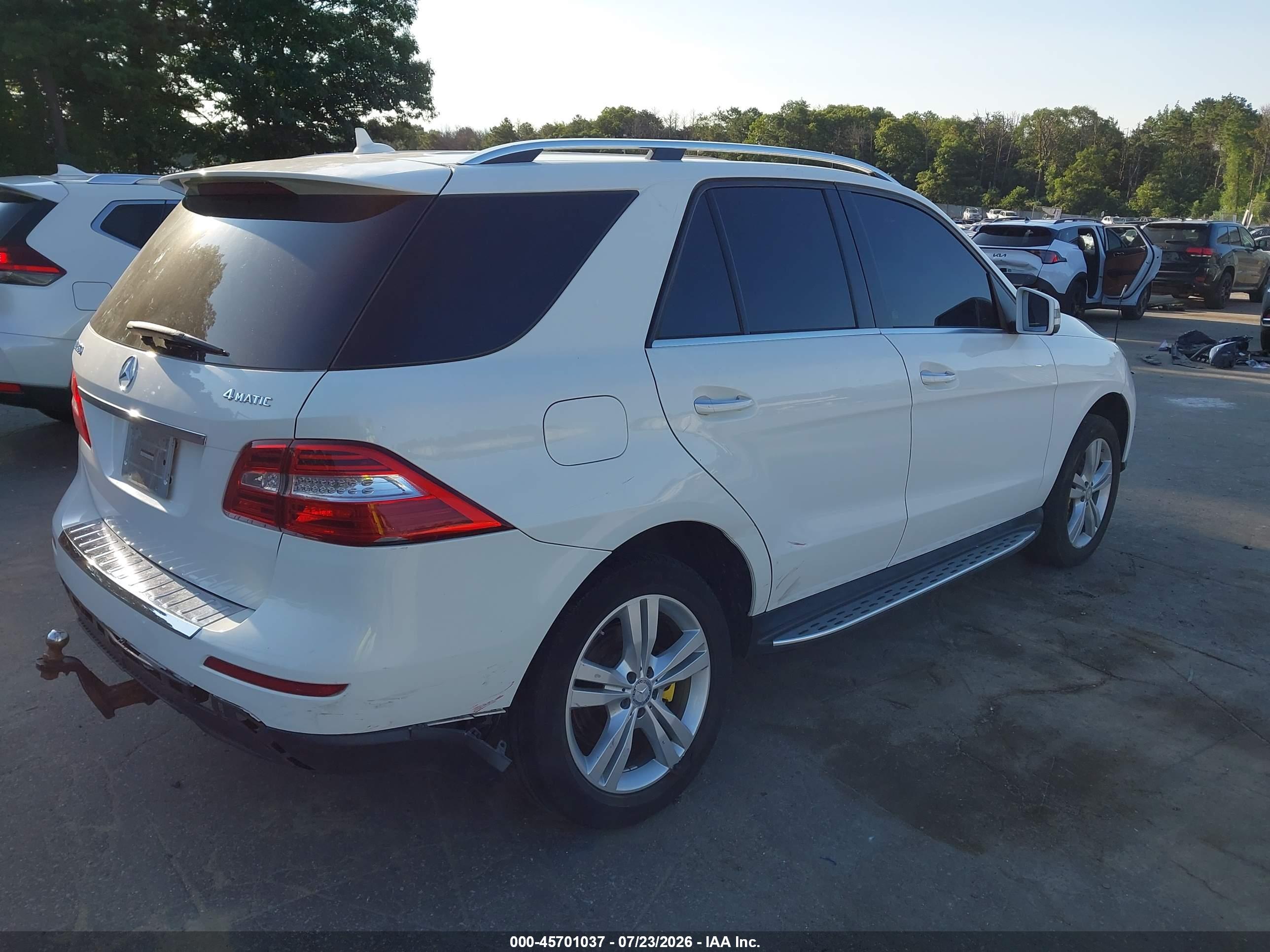 2015 MERCEDES-BENZ ML 350 4MATIC