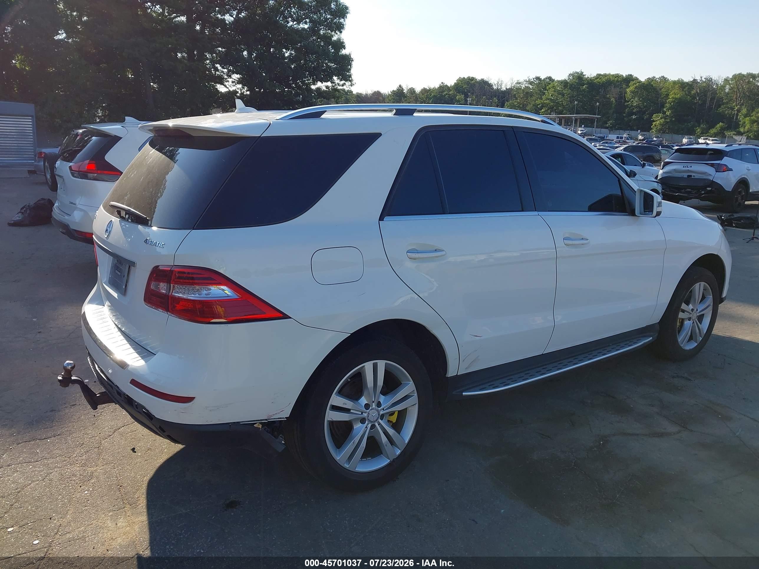 2015 MERCEDES-BENZ ML 350 4MATIC